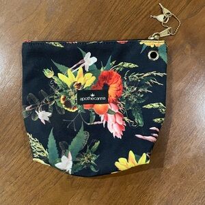 Black Floral Women's Bag